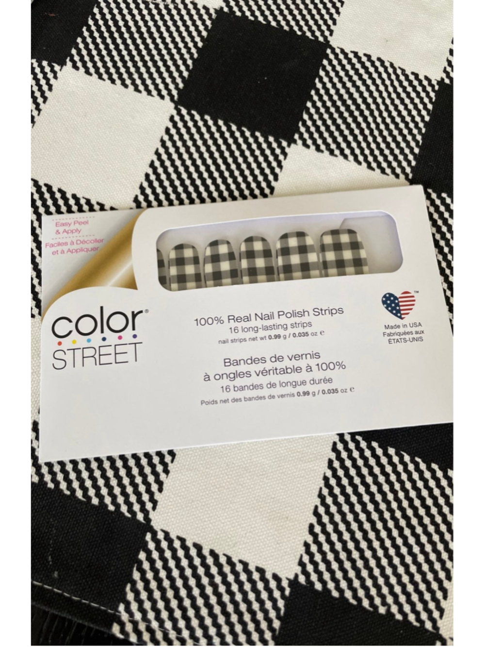 Color Street Plaid About You